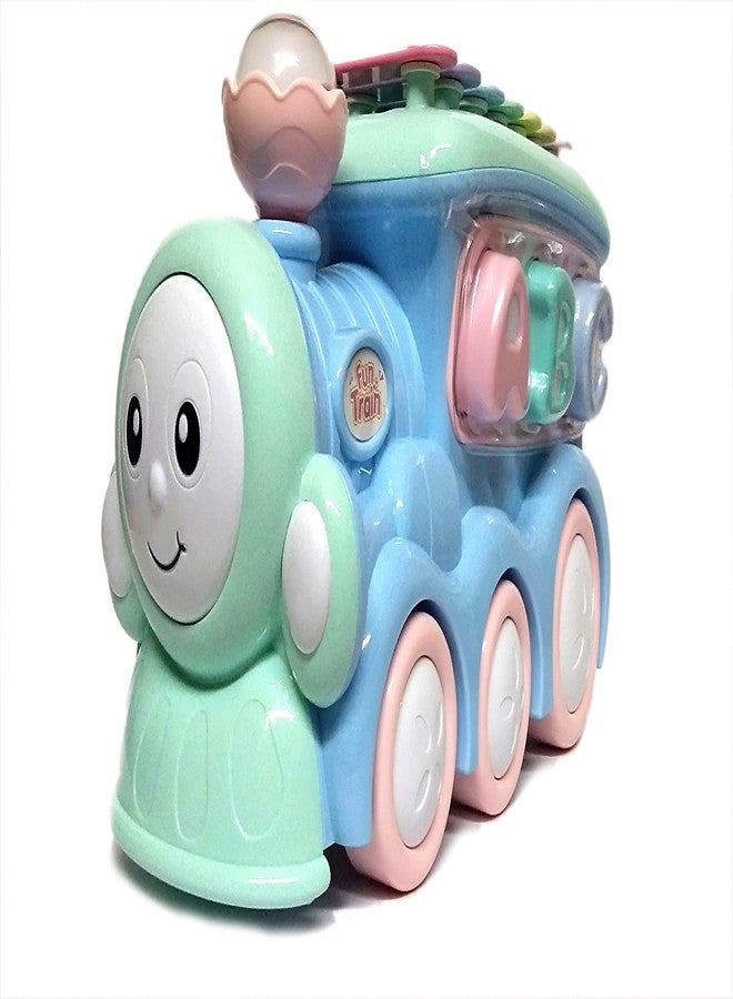 بلوتوفيت لعبة قطار المكعبات التعليمية من بلوتوفيت؟ تتضمن إكسيليفون، ولعبة سحب، ولعبة فرز الحروف الأبجدية - Image 2